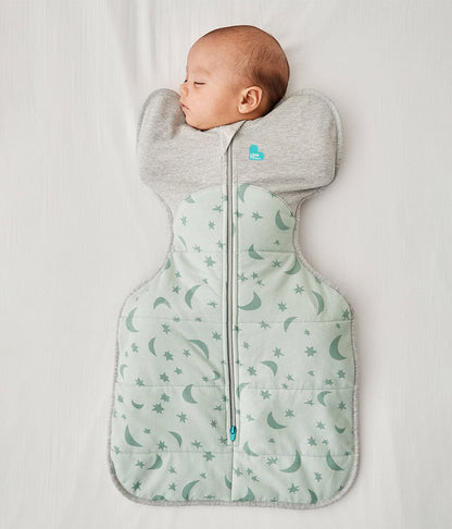 Love To Dream Swaddle UP Quilted Cotton 3.5 TOG, Medium - Moonlight Olive - L10-28-266-OLV-M