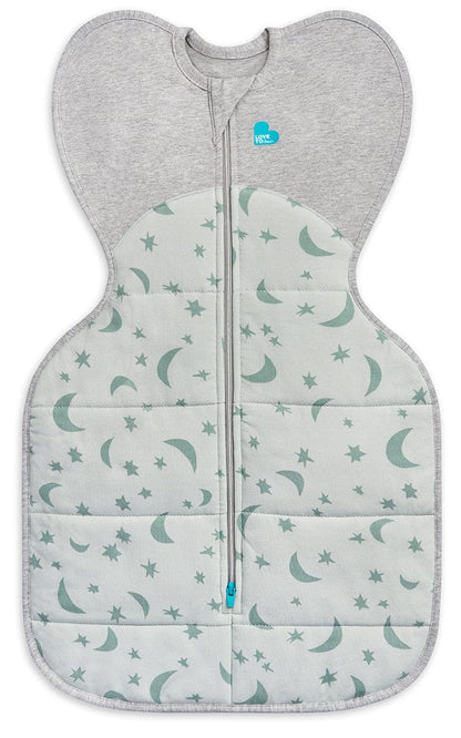Love To Dream Swaddle UP Quilted Cotton 3.5 TOG, Newborn - Moonlight Olive - L10-28-266-OLV-NB