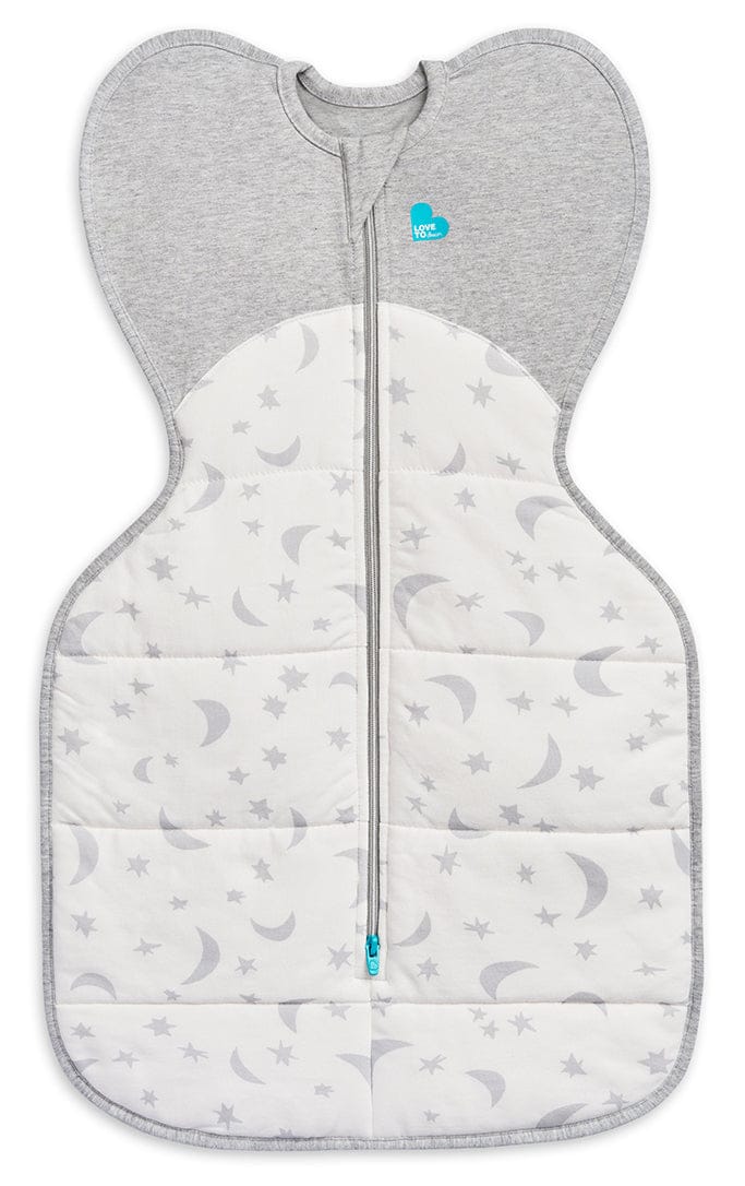 Love To Dream Swaddle UP Quilted Cotton 3.5 TOG, Newborn - Moonlight White - L10-28-266-WHT-NB