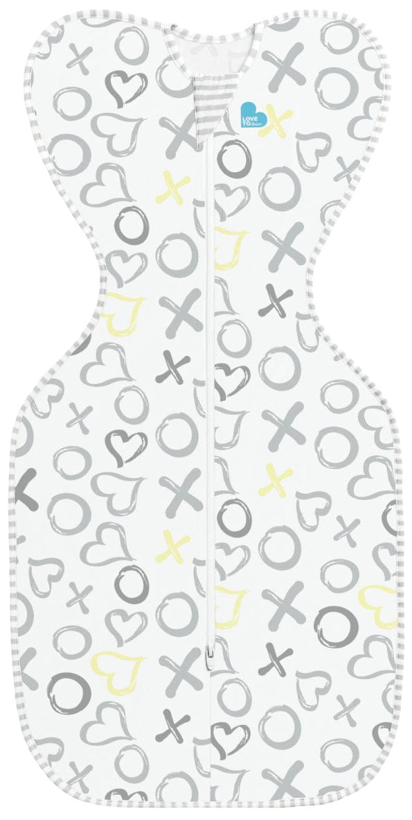 Love To Dream Swaddle UP Silky-Lux Lite - Kisses, Medium - 16-33200