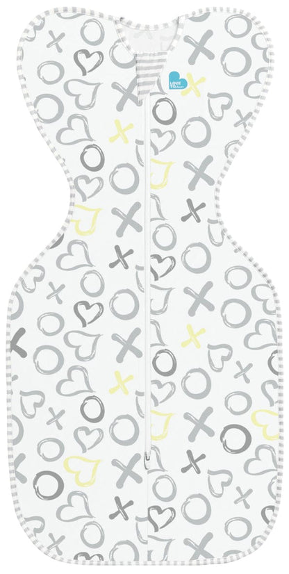 Love To Dream Swaddle UP Silky-Lux Lite - Kisses, Medium - 16-33200