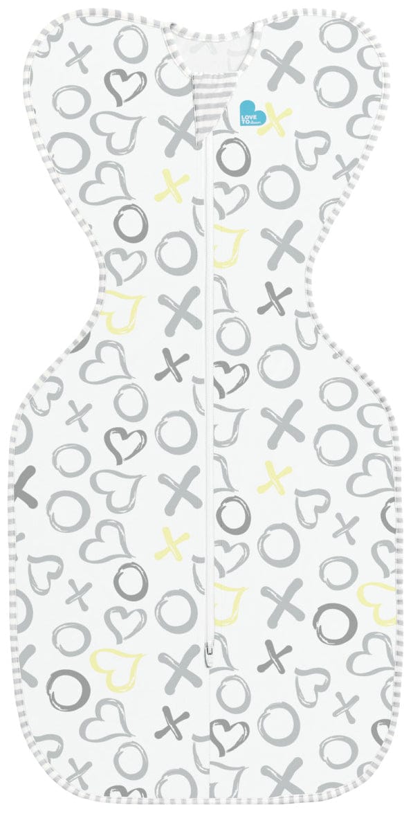 Love To Dream Swaddle UP Silky-Lux Lite - Kisses, Newborn - 16-33000