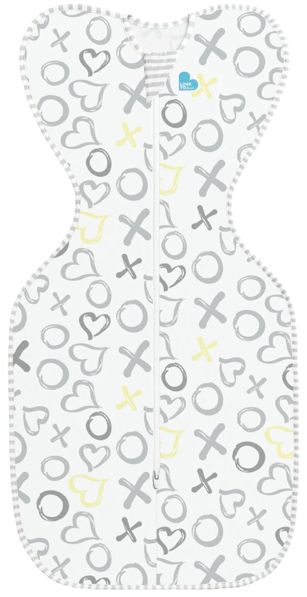 Love To Dream Swaddle UP Silky-Lux Lite - Kisses, Small - 16-33100