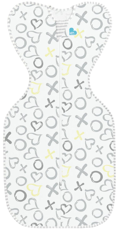 Love To Dream Swaddle UP Silky-Lux Lite - Kisses, Small - 16-33100