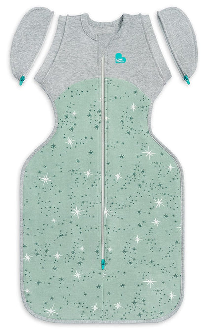 Love To Dream Swaddle UP Transition Bag Cotton Fleece Mild, Large - North Star Olive - L17-05-188-OLV-L