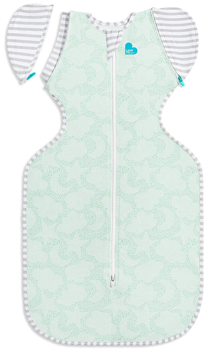 Love To Dream Swaddle UP Transition Bag Organic 1.0 TOG, Medium - Celestial Dot Mint - L20-04-231-MNT-M