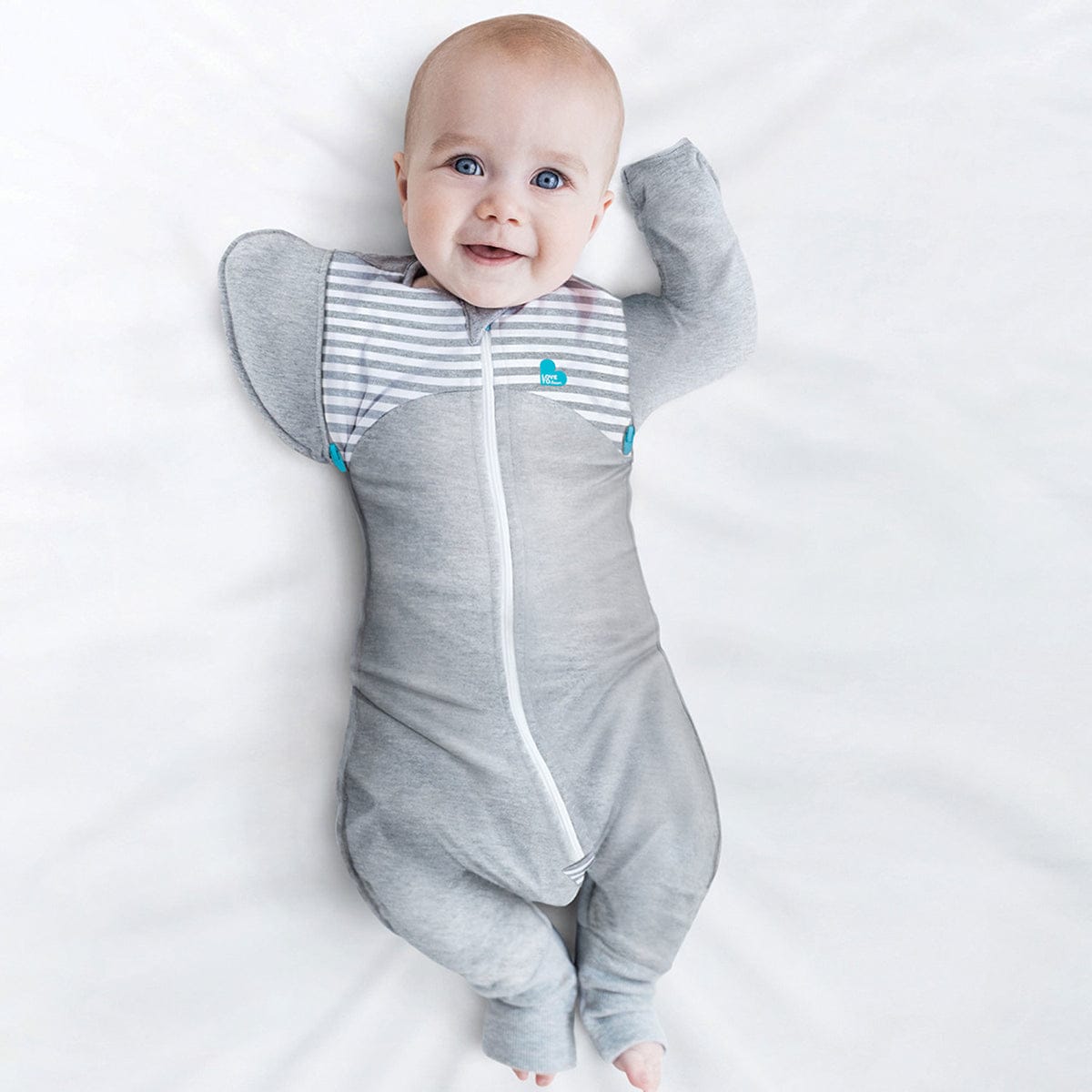 Love to Dream Swaddle UP Transition Suit, 1.0 TOG, Medium - Gray - 16-52100