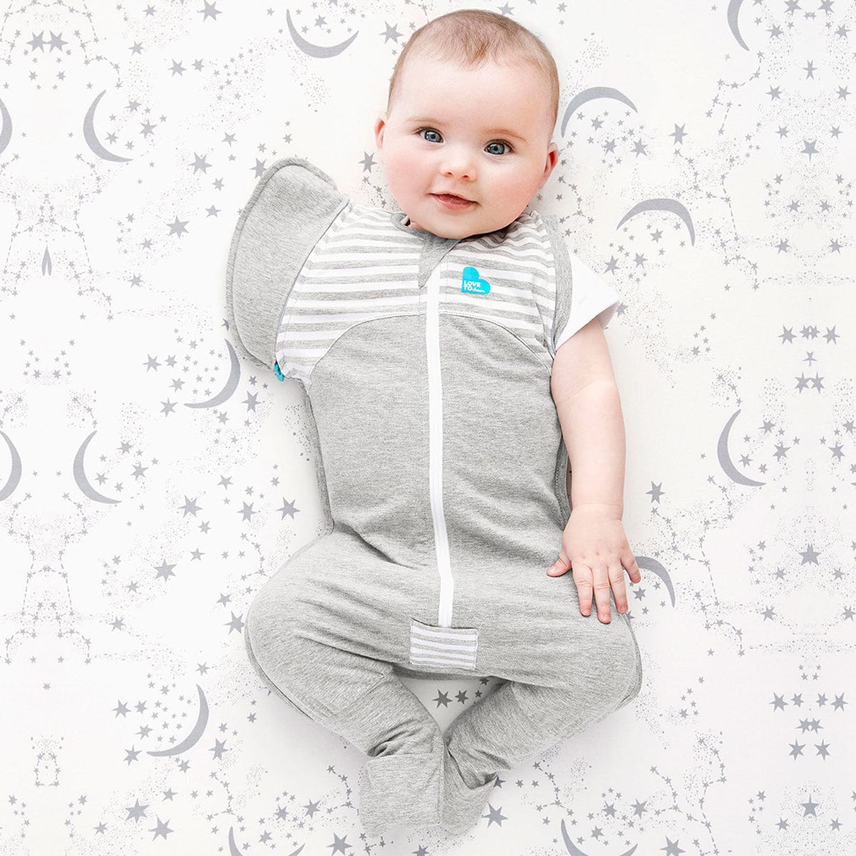Love to Dream Swaddle UP Transition Suit, 1.0 TOG, Medium - Gray - 16-52100