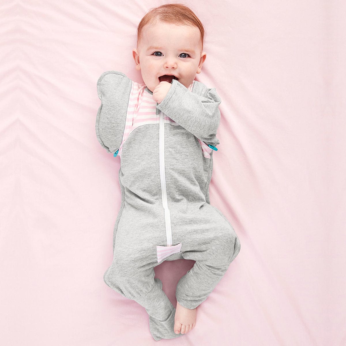 Love to Dream Swaddle UP Transition Suit, 1.0 TOG, Medium - Pink - 16-52102