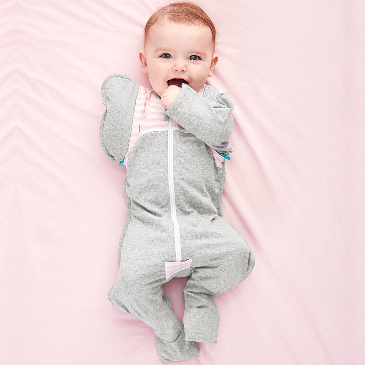 Love to Dream Swaddle UP Transition Suit, 1.0 TOG, Medium - Pink - 16-52102
