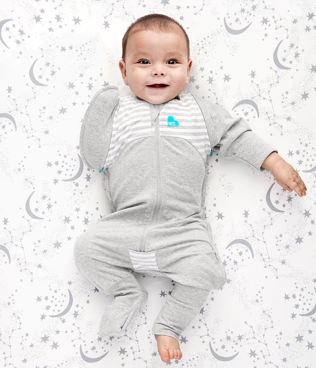 Love To Dream Swaddle UP Transition Suit Original 1.0 TOG, Medium - Grey - L25-01-002-GRY-M