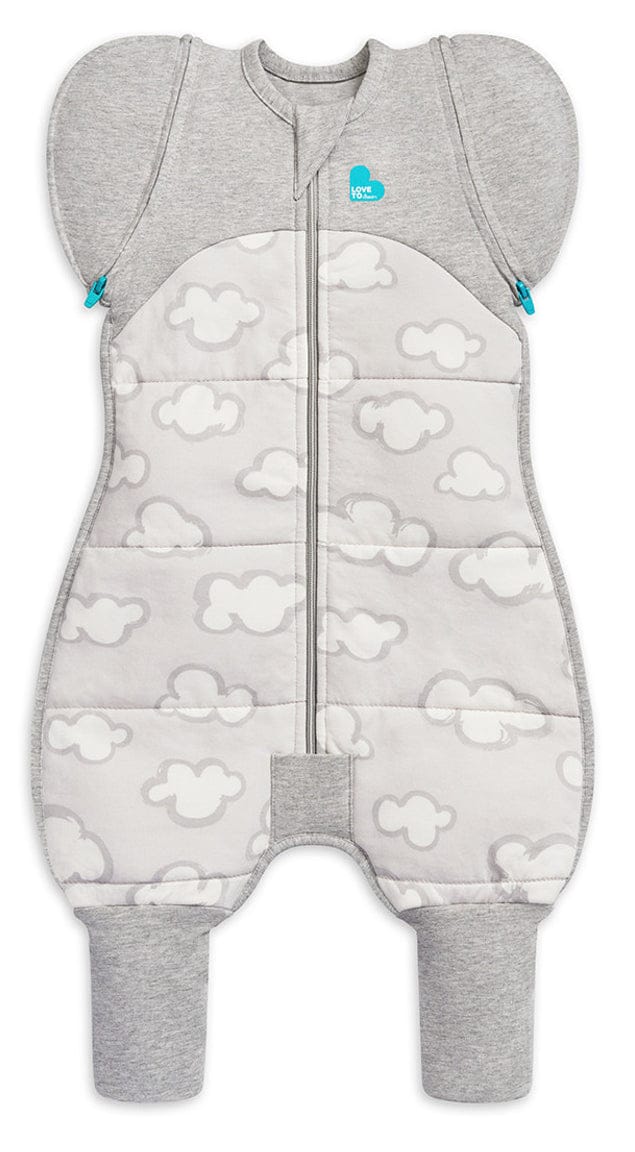 Love To Dream Swaddle UP Transition Suit Quilted Cotton 2.5 TOG, Large - Daydream Grey - L25-29-254-GRY-L