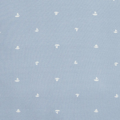 Love To Dream Swaddle UP Vicscose from Bamboo 1.0 TOG, Newborn - Mist Blue Boats - L10-09-350-MST-NB