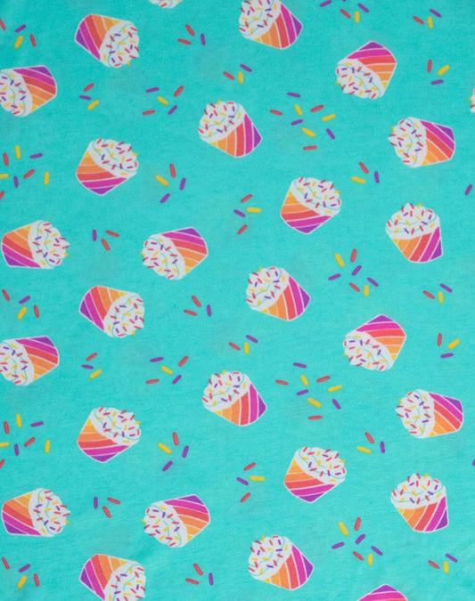 Lovey&Grink Pajamas - Cupcake Sparkle, 2T - CUPCAKE2