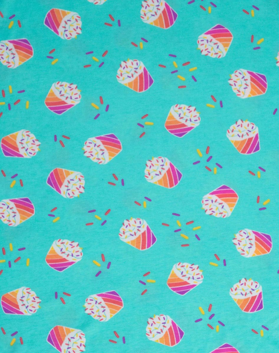 Lovey&Grink Pajamas - Cupcake Sparkle, 3T - CUPCAKE3
