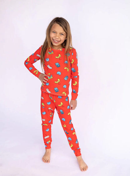 Lovey&Grink Pajamas - Game On, 3T - GAMER3