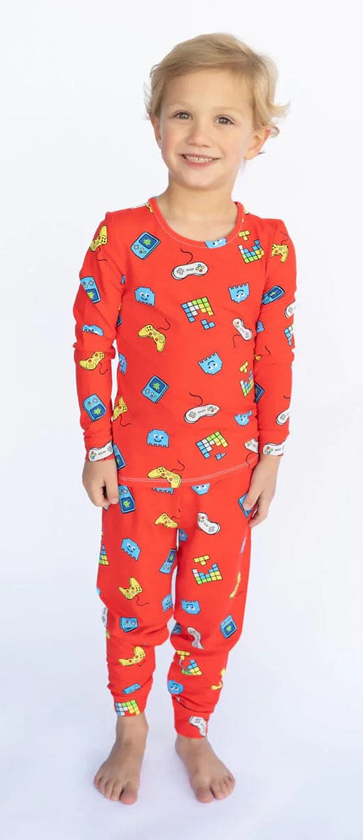 Lovey&Grink Pajamas - Game On, 3T - GAMER3