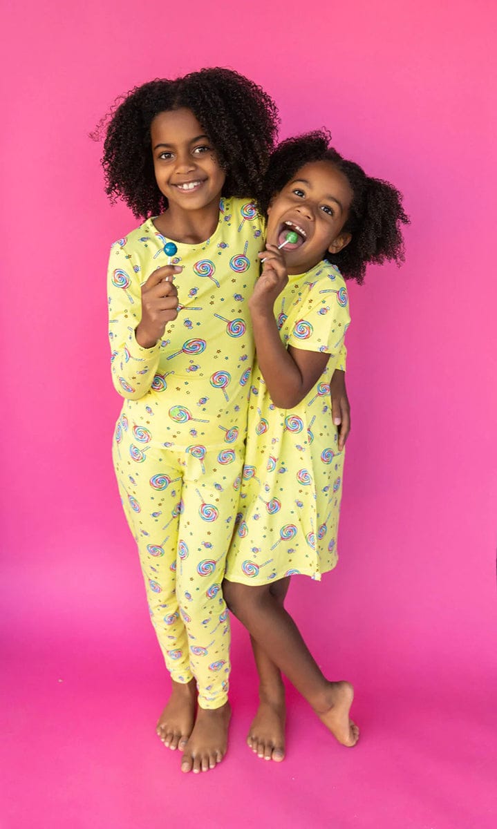 Lovey&Grink Pajamas - Rainbow Pops, 2T - RPOP2