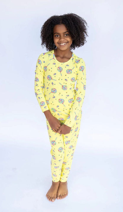 Lovey&Grink Pajamas - Rainbow Pops, 2T - RPOP2