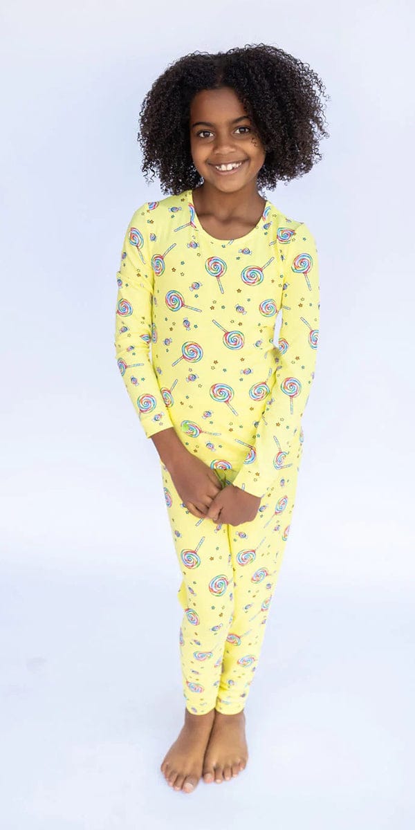 Lovey&Grink Pajamas - Rainbow Pops, 3T - RPOP3