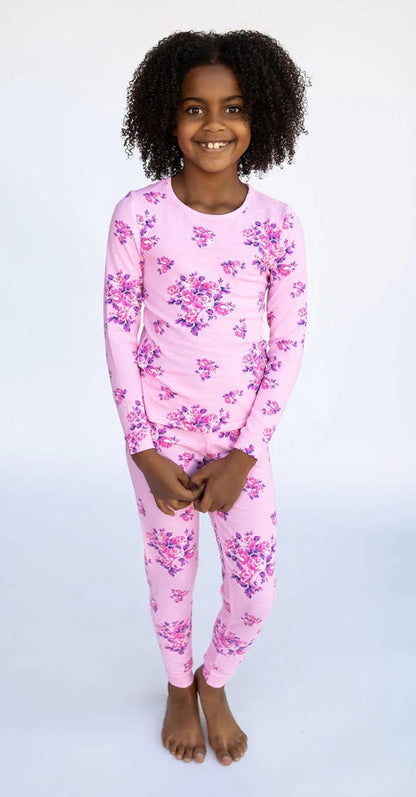Lovey&Grink Pajamas - Sweet Floral, 2T - FLORAL2