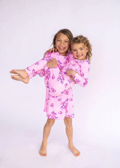 Lovey&Grink Pajamas - Sweet Floral, 3T - FLORAL3