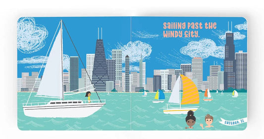 Lucy Darling Board Book - All Aboard Great Lakes: A Seek and Find Book - CB013GIB