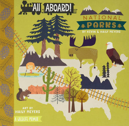 Lucy Darling Board Book - All Aboard National Parks - CB004GIB