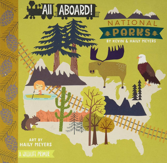 Lucy Darling Board Book - All Aboard National Parks - CB004GIB