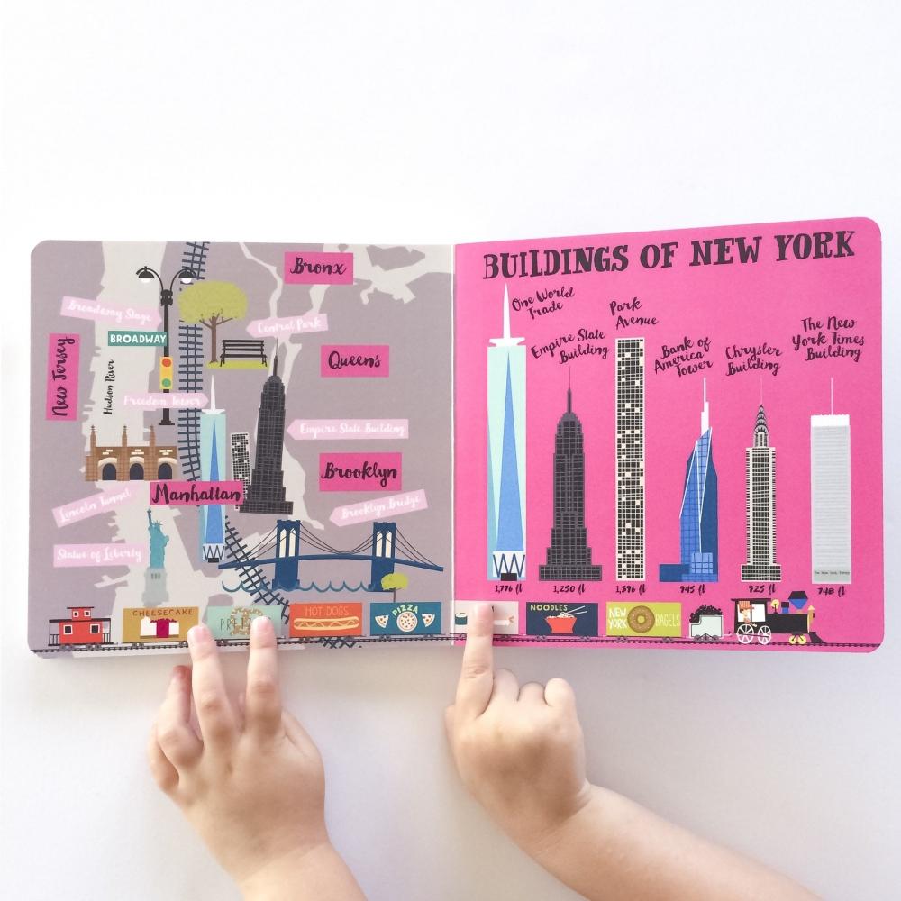 Lucy Darling Board Book - All Aboard New York City - CB003GIB