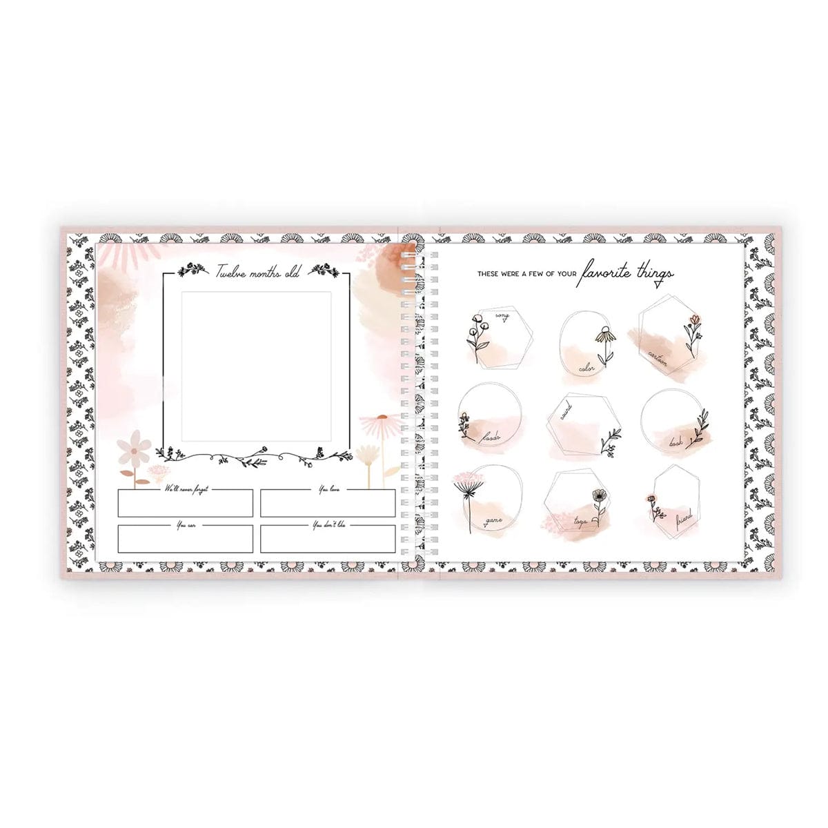 Lucy Darling Luxury Memory Book - Wildflower Meadow - BB015MEM