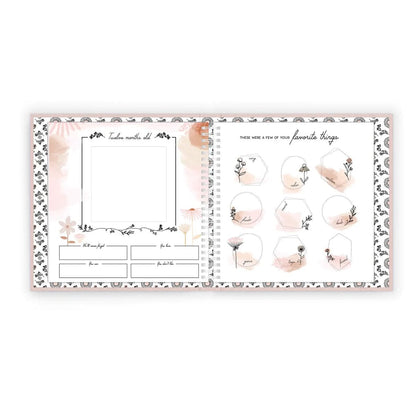 Lucy Darling Luxury Memory Book - Wildflower Meadow - BB015MEM