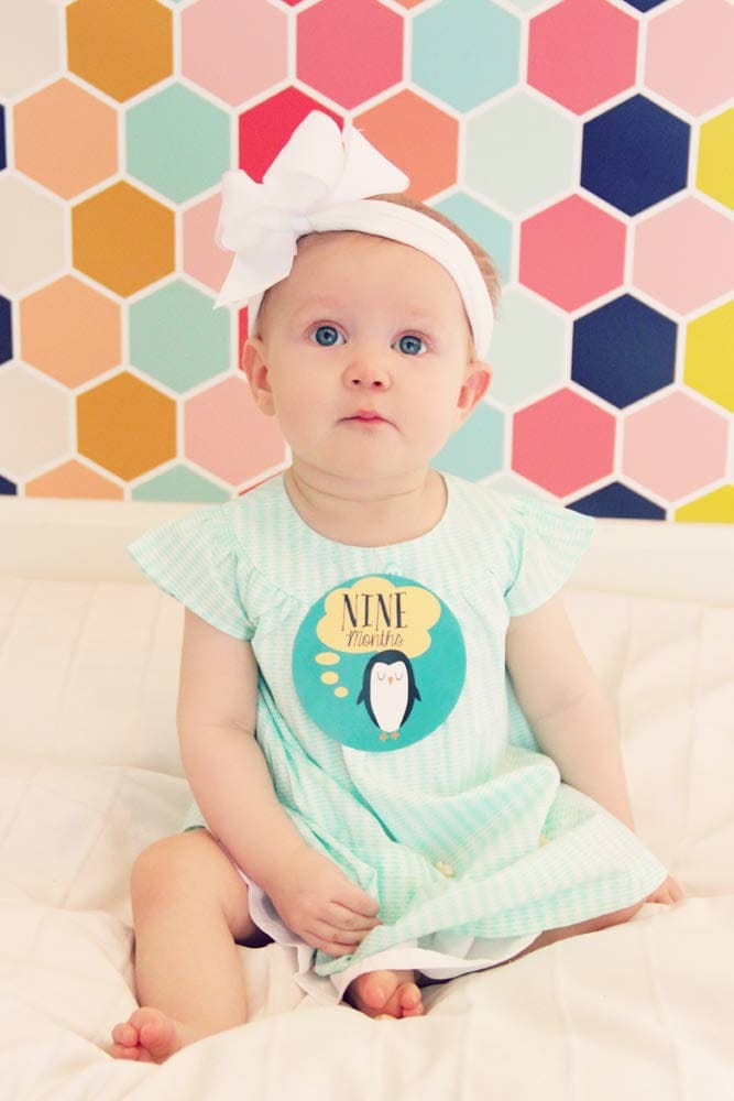 Lucy Darling Monthly Stickers - Little Animal Lover - LD184-W