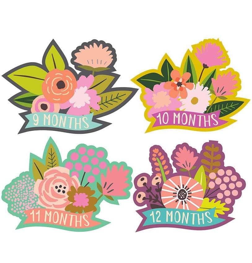 Lucy Darling Monthly Stickers - Little Blossom - ST012M12