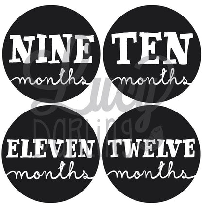 Lucy Darling Monthly Stickers - Little Sophisticate