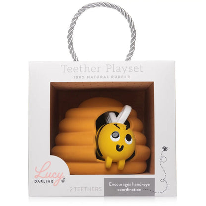 Lucy Darling Teether Playset - Honey Bee - TH006TEE