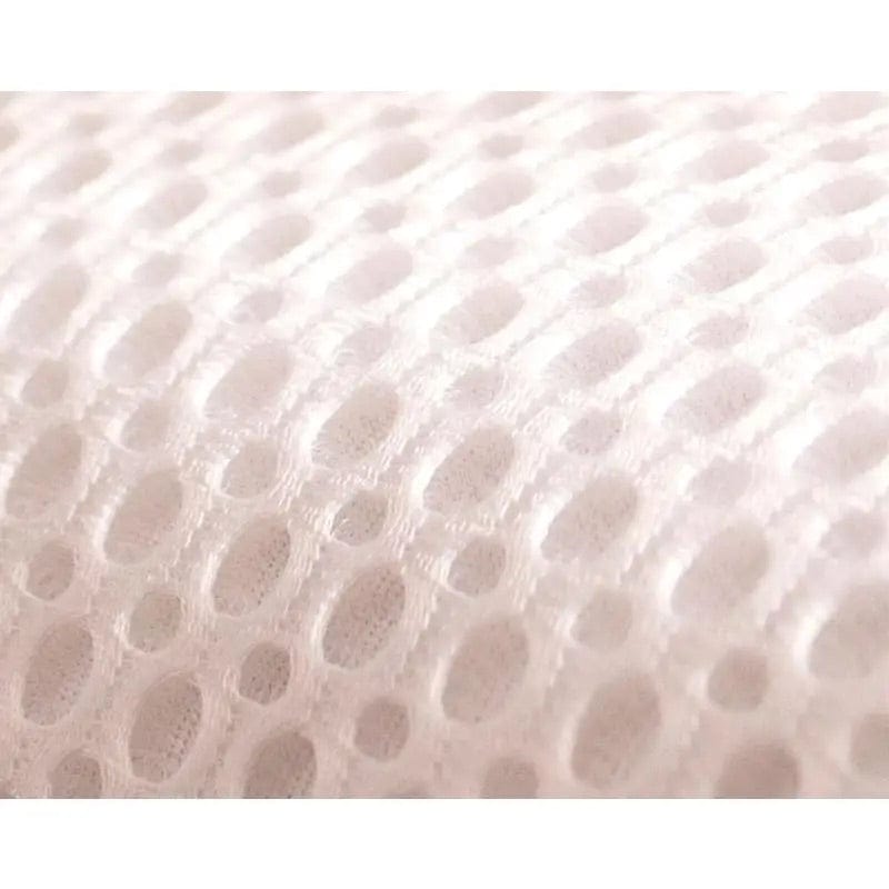 Lullaby Earth Breathe-Safe Breathable Mini Crib Mattress Cover - White - BRZ-MN