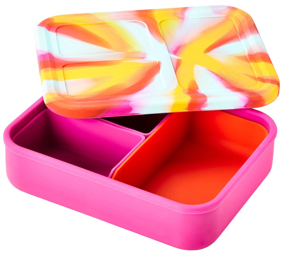 LunchBots Large Build-A-Bento Lunch Box, 4 cups - Mantis Shrimp - LBSB00200I024SHR