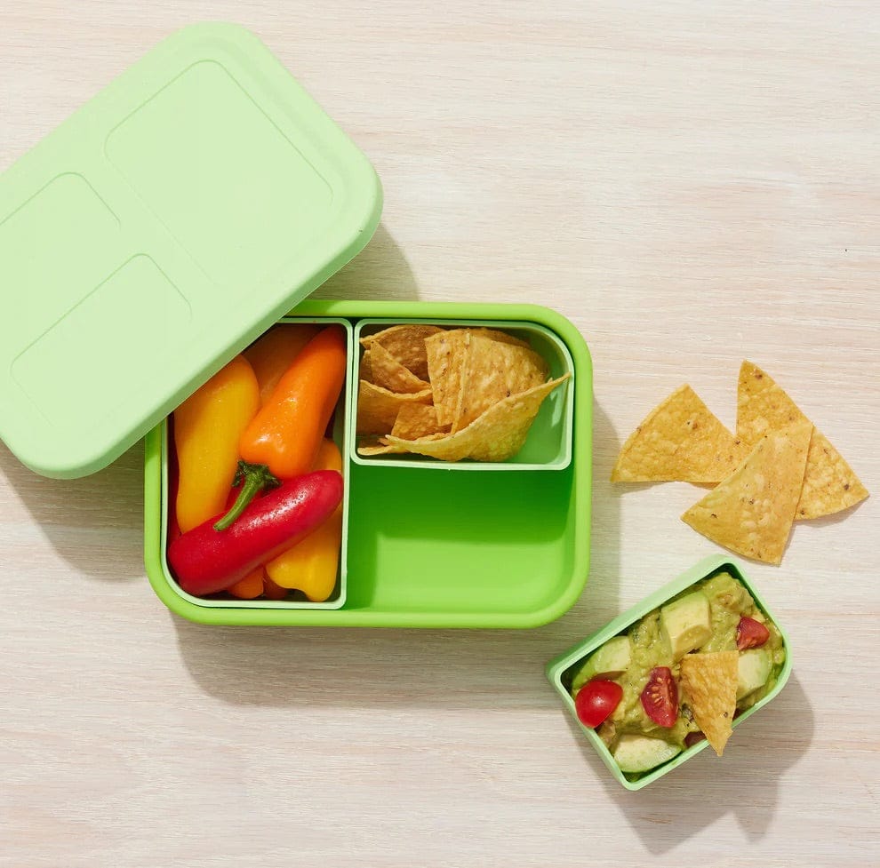 LunchBots Medium Build-A-Bento Lunch Box, 3.6 cups - Seafoam - LBSB00100I024GRN