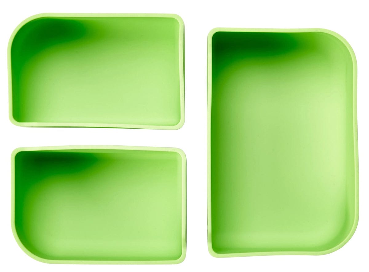 LunchBots Medium Build-A-Bento Lunch Box, 3.6 cups - Seafoam - LBSB00100I024GRN
