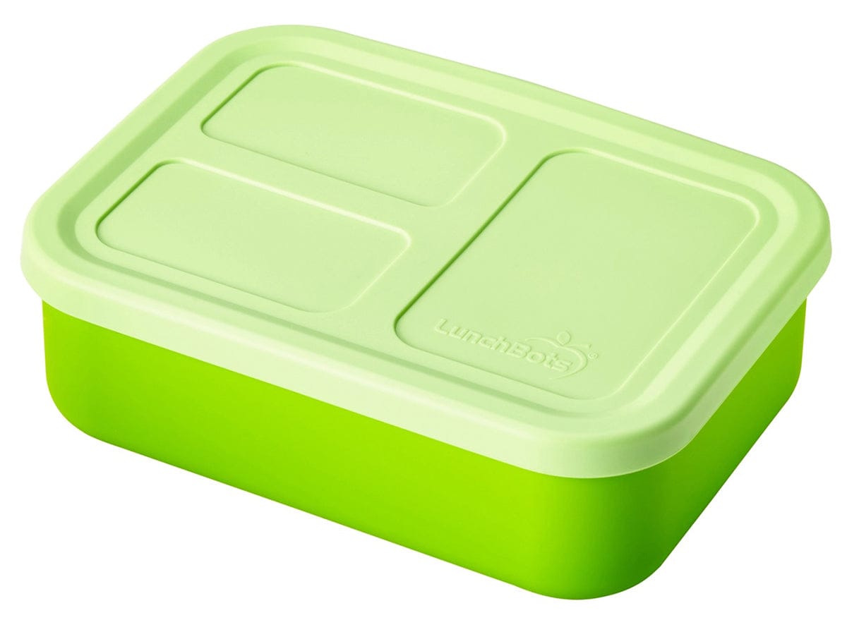 LunchBots Medium Build-A-Bento Lunch Box, 3.6 cups - Seafoam - LBSB00100I024GRN