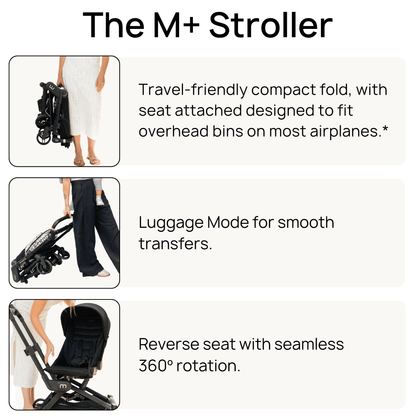 Orbit Baby M+ Stroll & Ride Travel System -