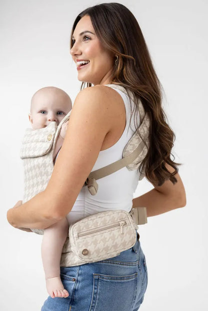 Mabē Monarch Accessory Bag - Houndstooth - ACC-01-0001