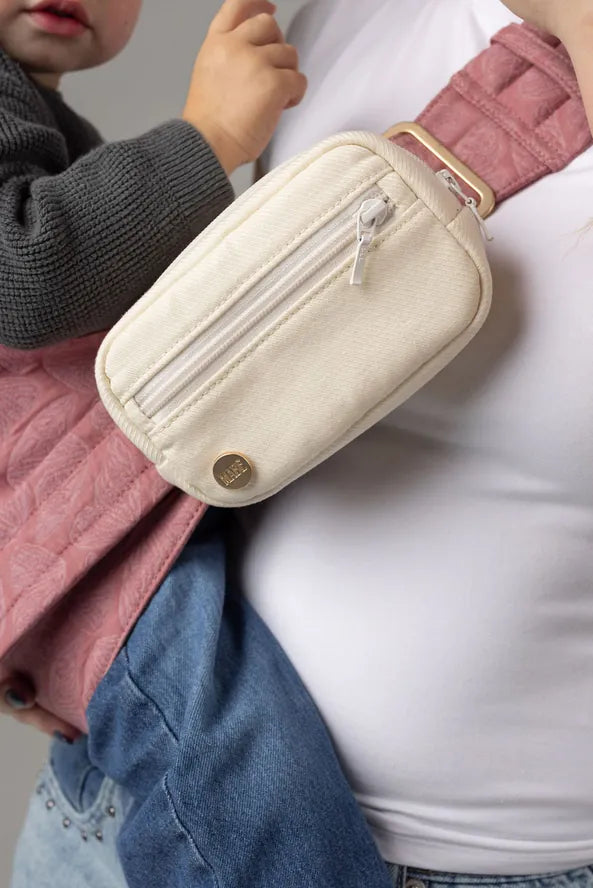 Mabē Monarch Accessory Bag - Natural Ivory - ACC-01-0008