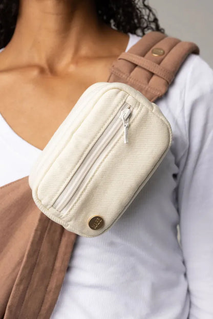 Mabē Monarch Accessory Bag - Natural Ivory - ACC-01-0008