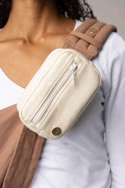 Mabē Monarch Accessory Bag - Natural Ivory - ACC-01-0008