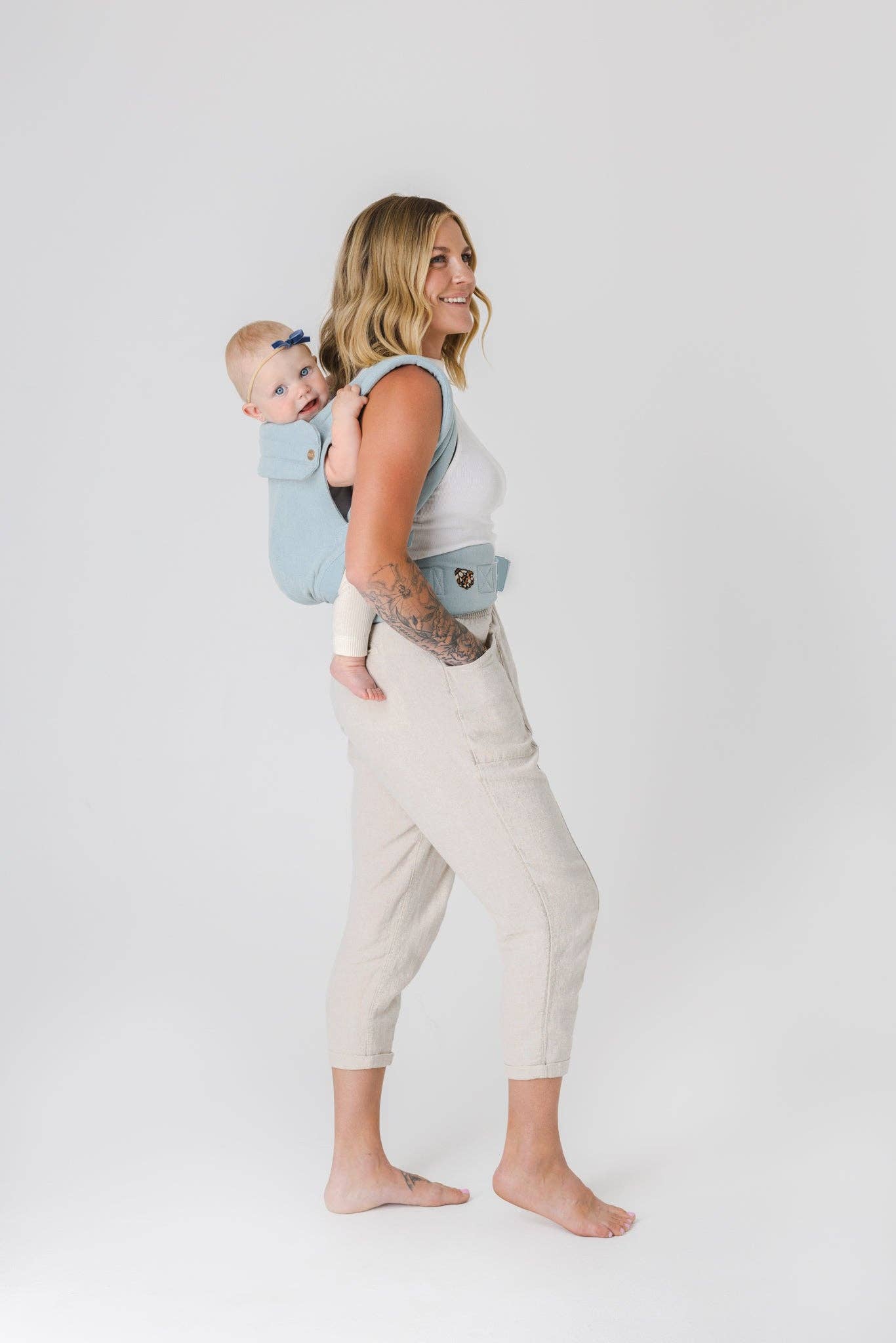 Mabē Monarch Carrier - Dream Wash Denim - MON-00-1044