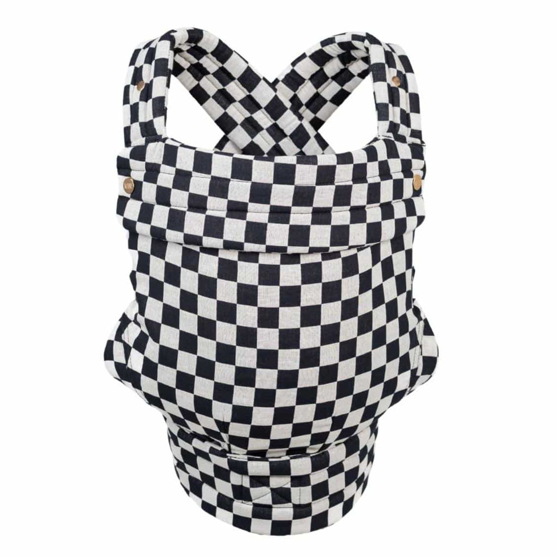 Mabē Monarch Carrier - Ebony Check - MON-00-2020