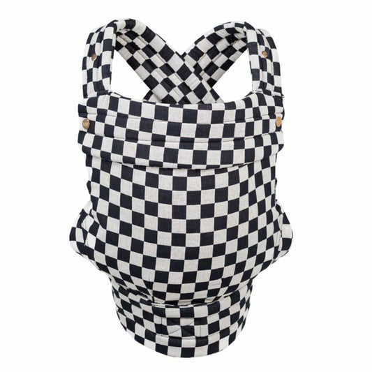 Mabē Monarch Carrier - Ebony Check - MON-00-2020