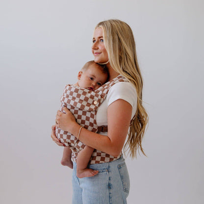 Mabē Monarch Carrier - Mocha Check - MON-00-2030